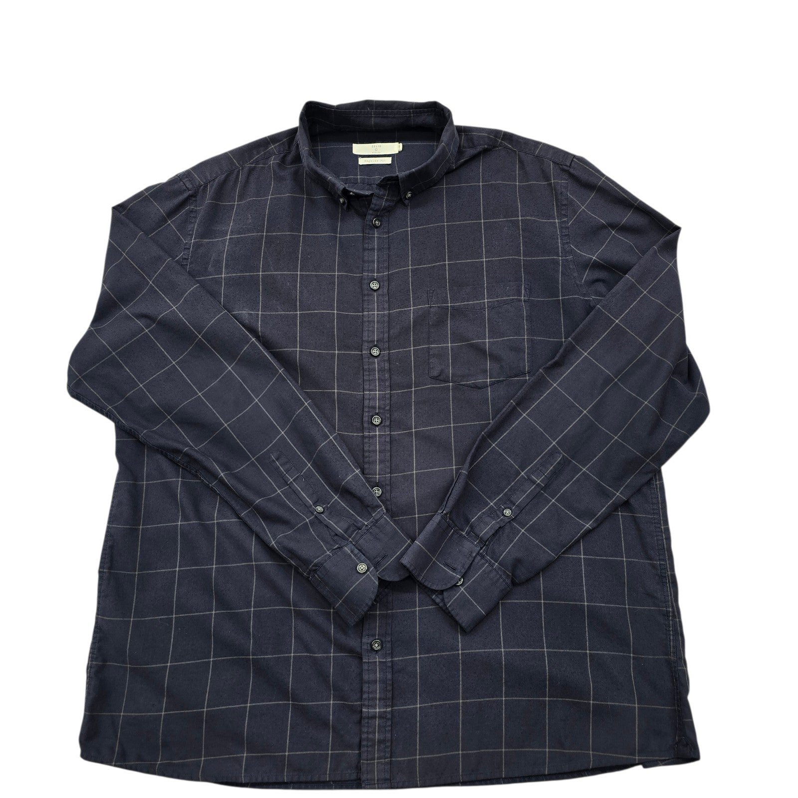 Celio Men Navy Shirt size 2XL product image 1