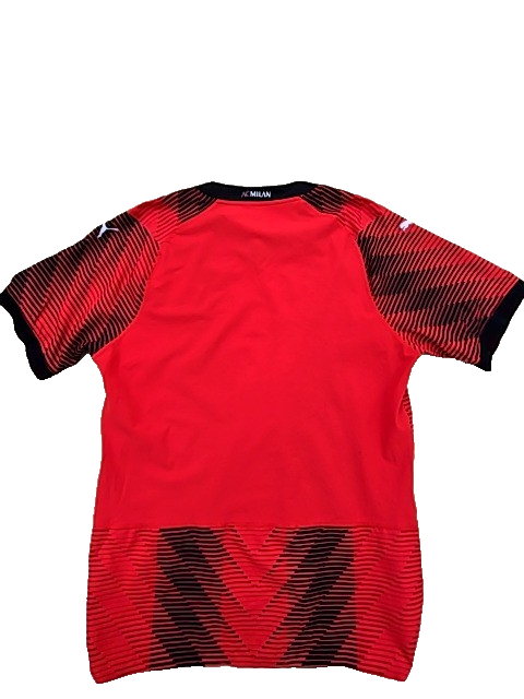 Puma Men's Red Black Flames Soccer Jersey Size M 2025 Ultraweave