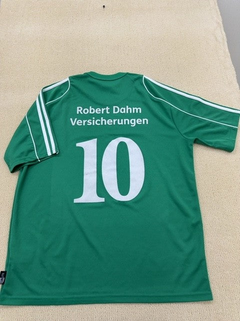 Adidas Green Stripe Short Sleeve Crewneck T-Shirt L Unisex