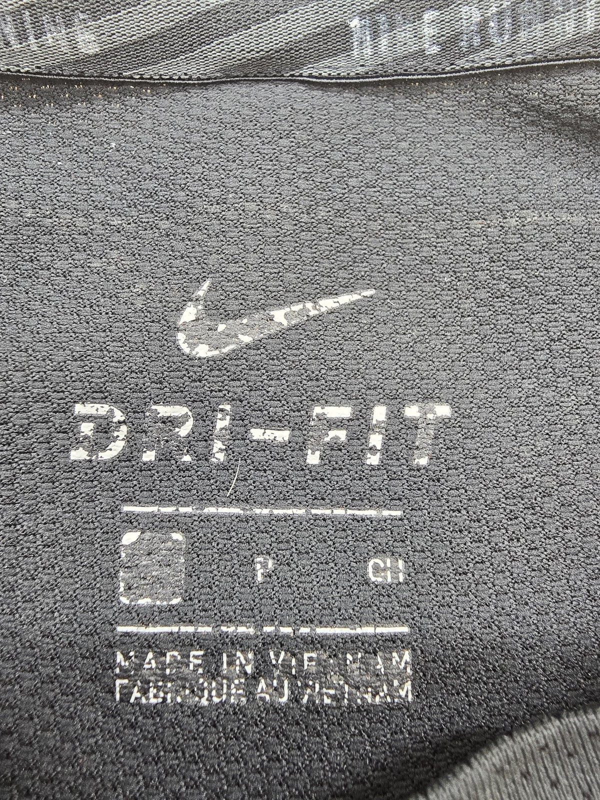 Women's Nike Dri-FIT Black Short Sleeve T-Shirt Size S Crew Neck
