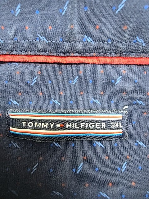 Tommy Hilfiger Men Navy Shirt size 3XL product image 3