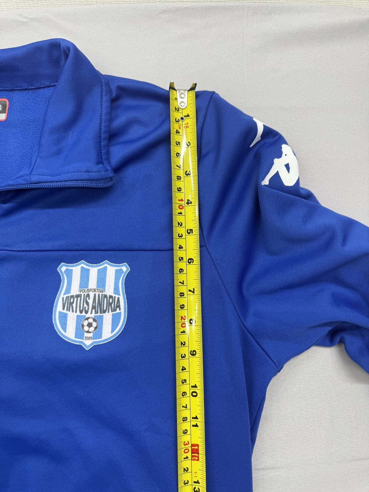 Kappa Men's Blue Track Jacket Med Full Zip Vintage Polyester