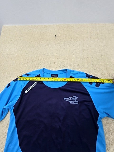 Kappa Vintage Football Jersey #7 Blue XXL Men's Athletic Fit