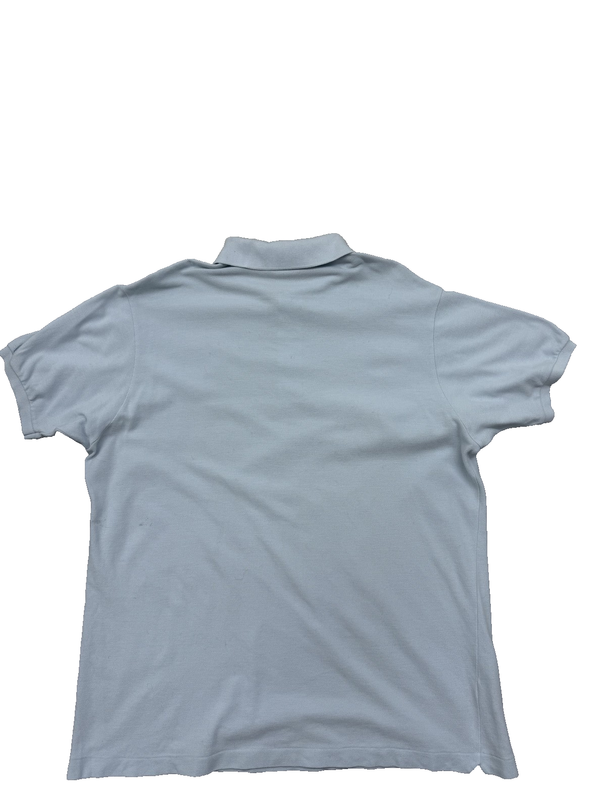 Lacoste Vintage White Cotton Short Sleeve Polo Shirt France Unisex