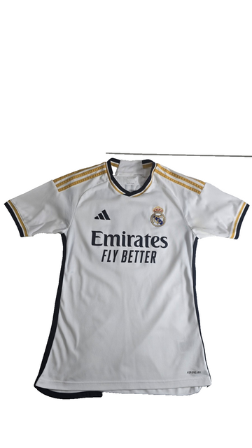 Adidas Real Madrid Jersey Men’s Small White Edouard 95 Fly Better