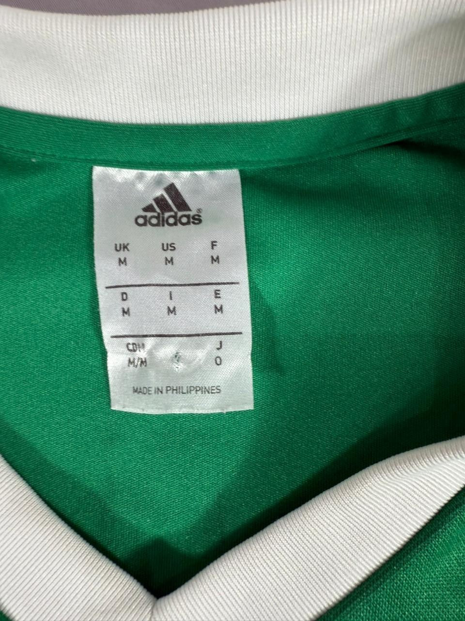 Adidas Men's Green Soccer Football Jersey Shirt Climalite Size M