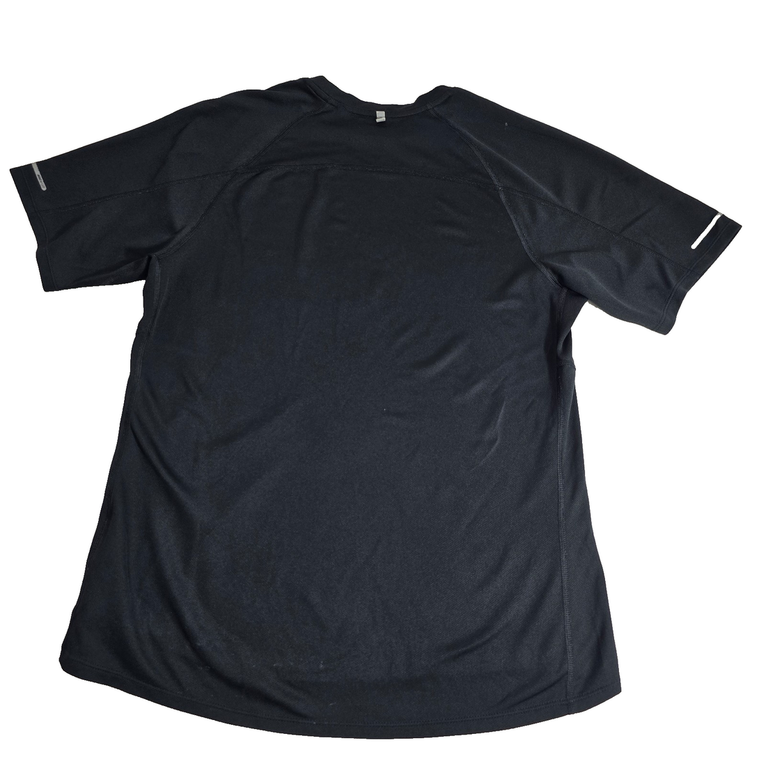 Nike Dri-FIT Men's Medium Black Running Training Athletic Short Sleeve T-Shirt