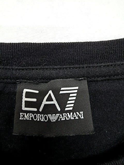 EA7 Men Black T-Shirt size XL product image 3