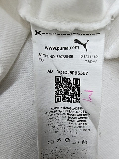 Puma Boys White T-Shirt size XXL product image 4