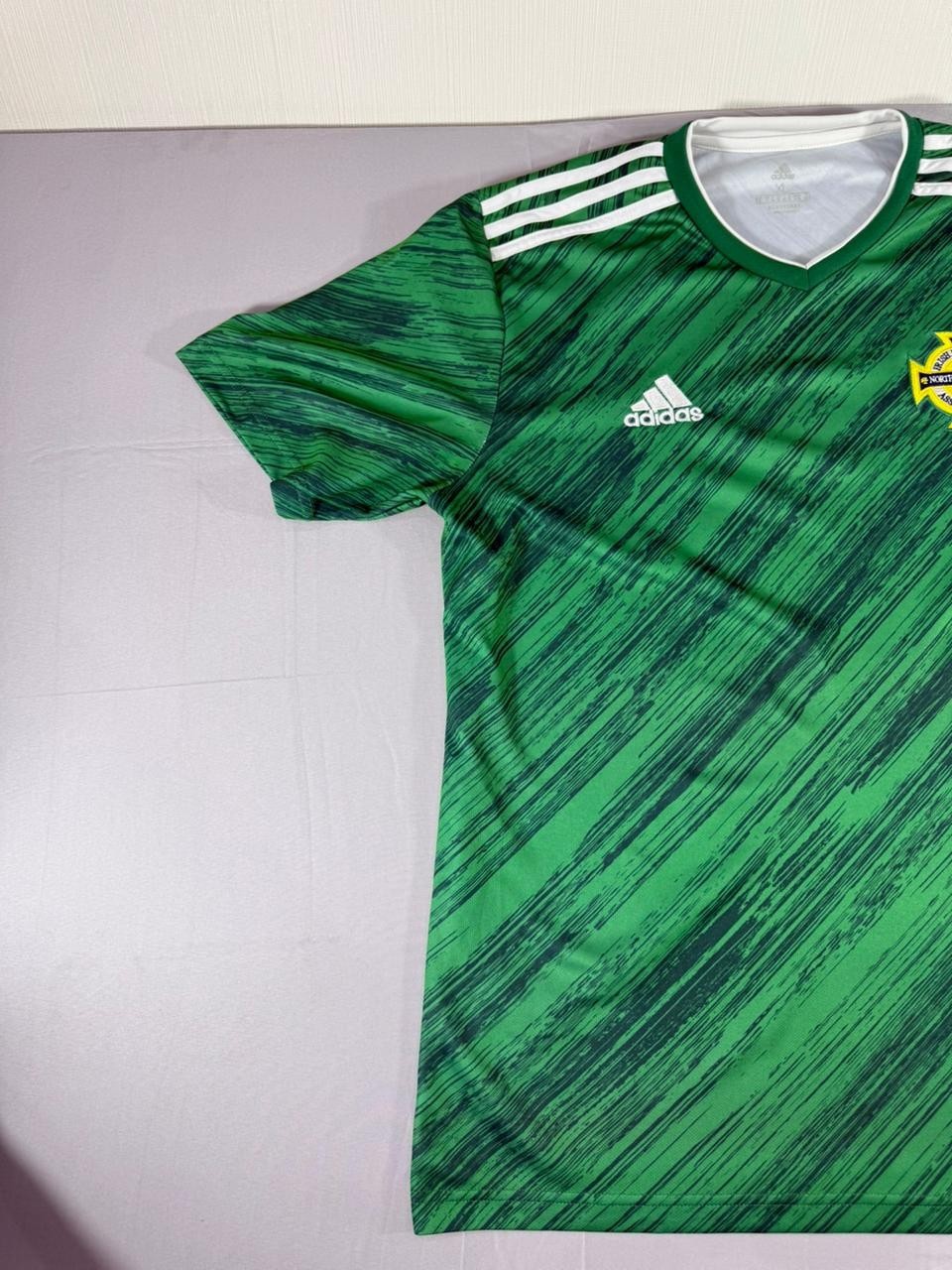Adidas Northern Ireland Soccer Jersey Men's M Green AEROREADY Football Shirt