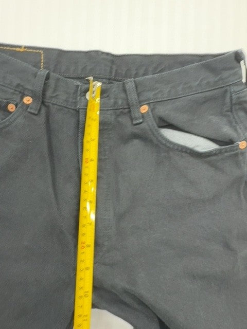 Levi's Men's Navy Blue 501 Original Straight Jeans W33 L32 Vintage