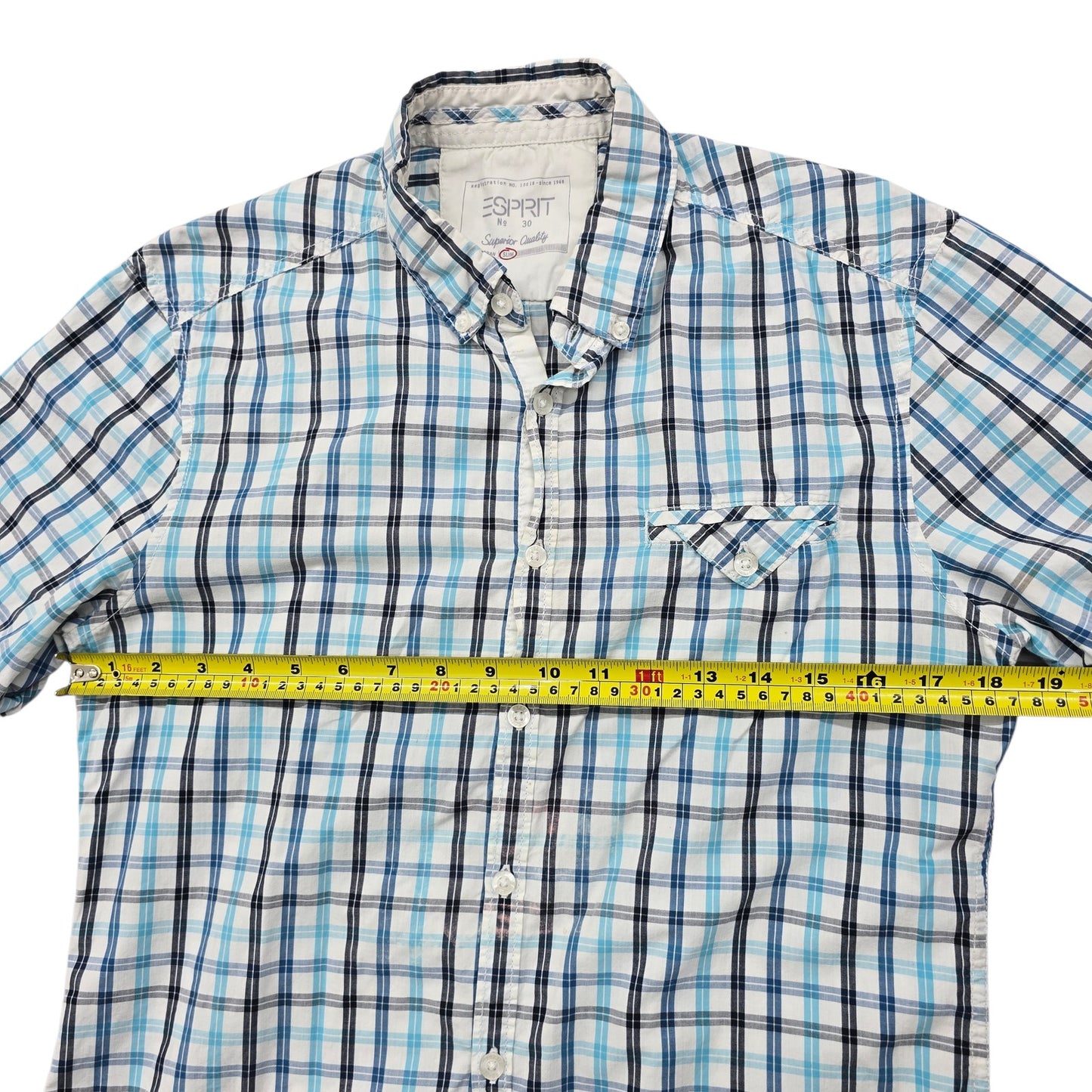 Esprit Men Blue Shirt size 30 product image 7