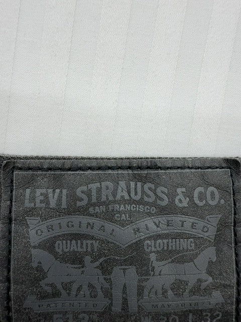 Levi's Men's Black 501 Straight Jeans W30 L32 Vintage