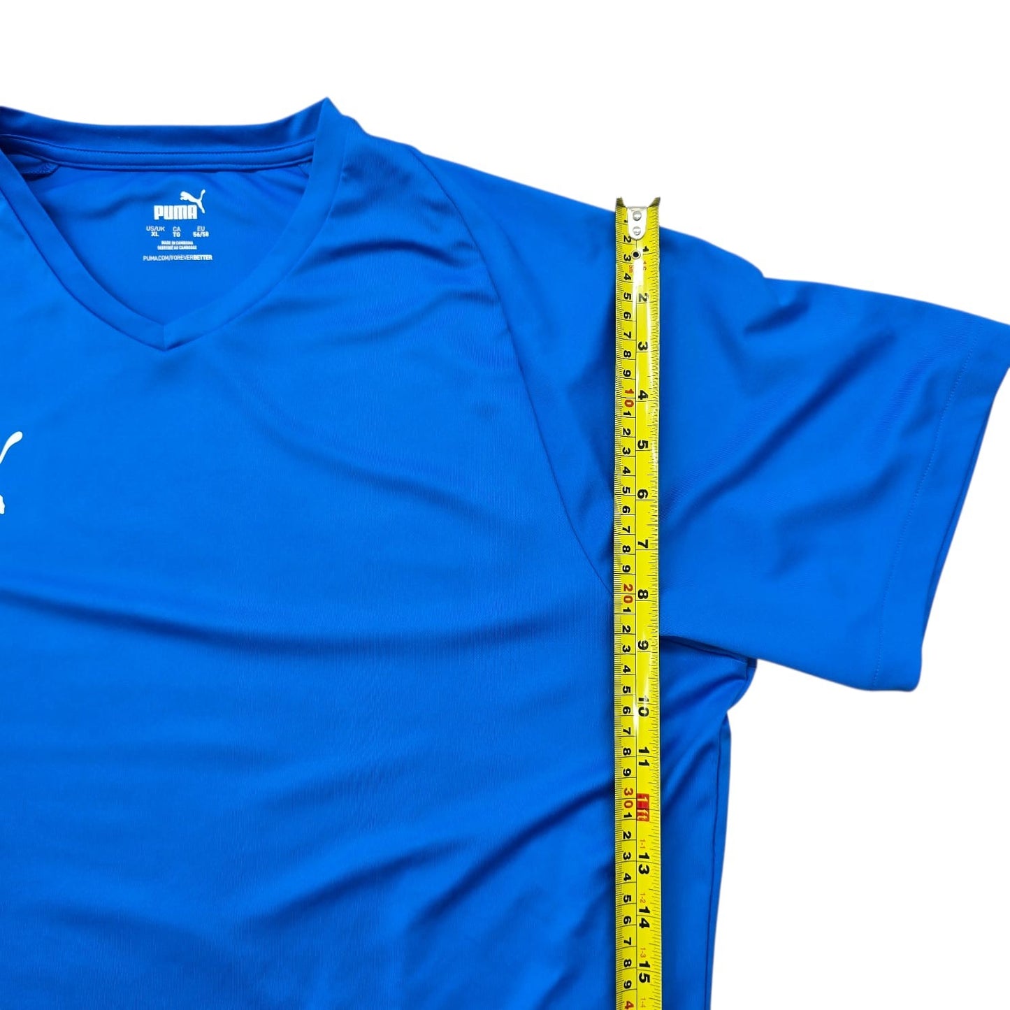 PUMA Men's Electric Blue DryCELL Soccer Jersey XL
