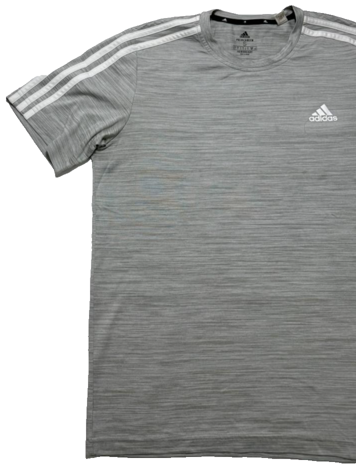 Adidas Aeroready Primegreen Gray Training T-Shirt Small