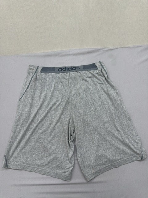 Adidas Men's Grey Climacool Shorts Regular Size Drawstring