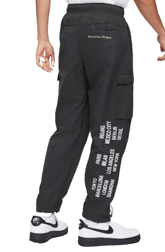 Men's Nike Sweatpants World Tour Pants Athletic Cotton Size M
