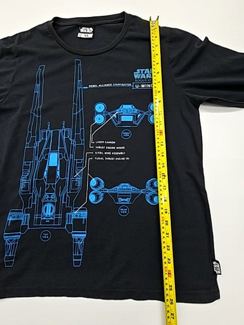 Star Wars Boys Black T-Shirt size XL product image 8