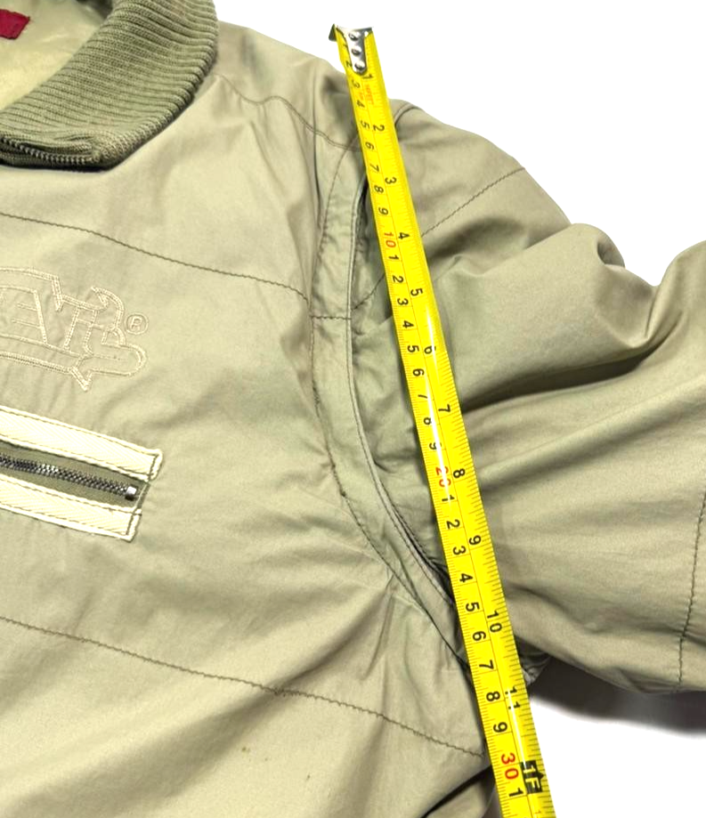 Levi'S Red Tab Removable Sleeve Bomber Jacket - Khaki - Men's L