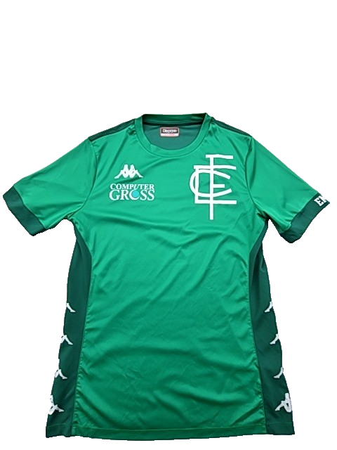 Kappa Unisex Green Short Sleeve Crewneck T-Shirt XL 100% Polyester