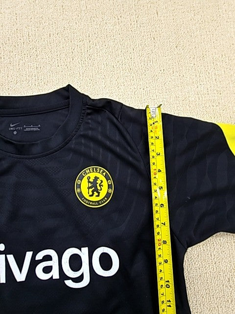 Nike Men's Black Chelsea FC Training Jersey Dri-FIT Short Sleeve