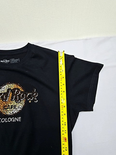 Hard Rock Cafe Women's T-Shirt XL Black 100% Cotton Crewneck