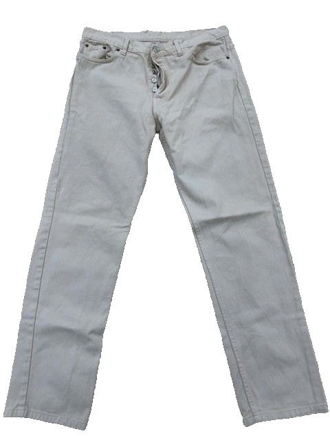 Vintage Levi's Men's Beige Jeans – Size 38x36