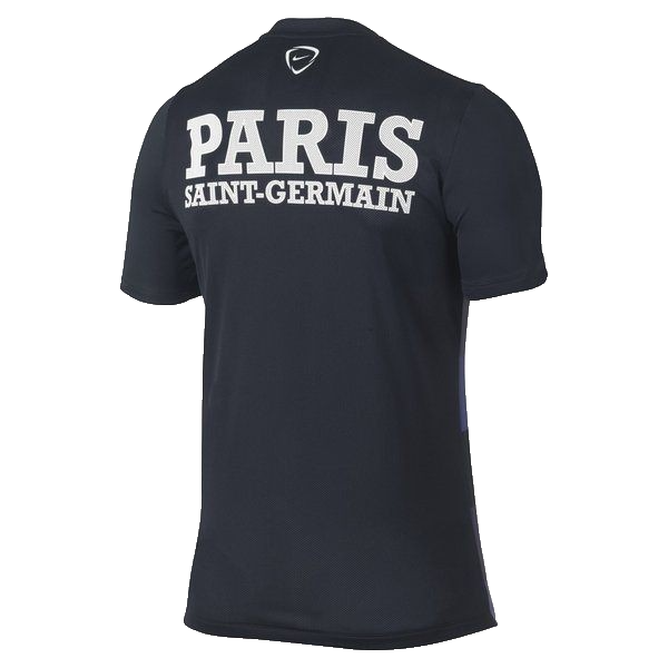 Paris Saint Germain Training T-Shirt Blue/Black Size L