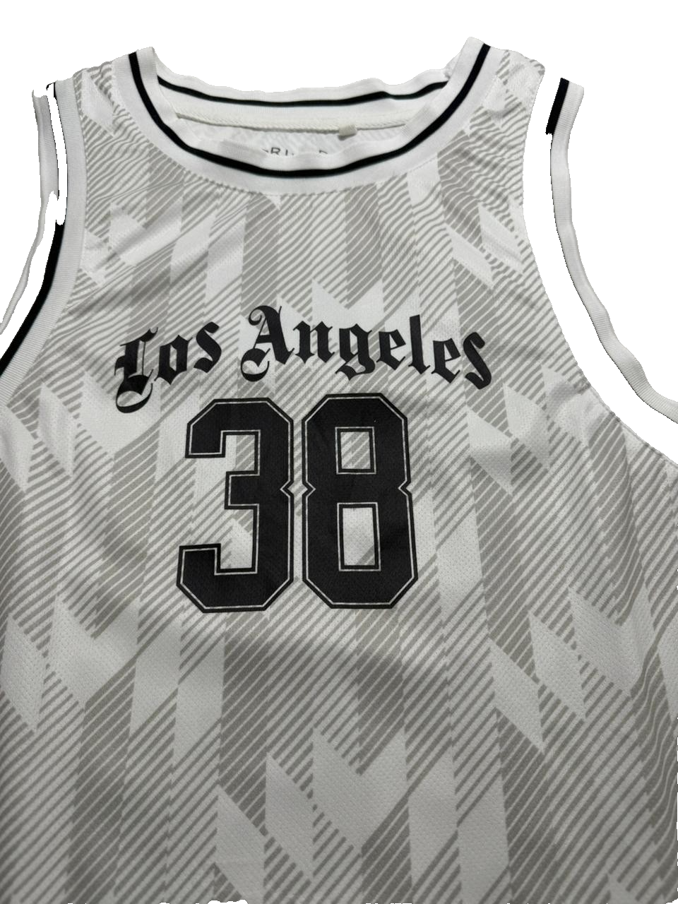 Primark Los Angeles 38 Basketball Jersey International Short Sleeve Size S