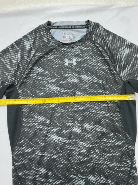 Under Armour Men's Black HeatGear Compression Short Sleeve T-Shirt