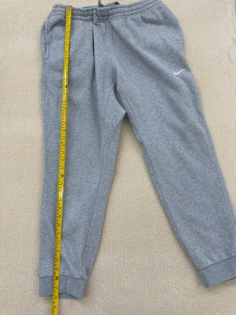 Nike Men's Grey Fleece Jogger Sweatpants XXL Big & Tall Tapered Relaxed