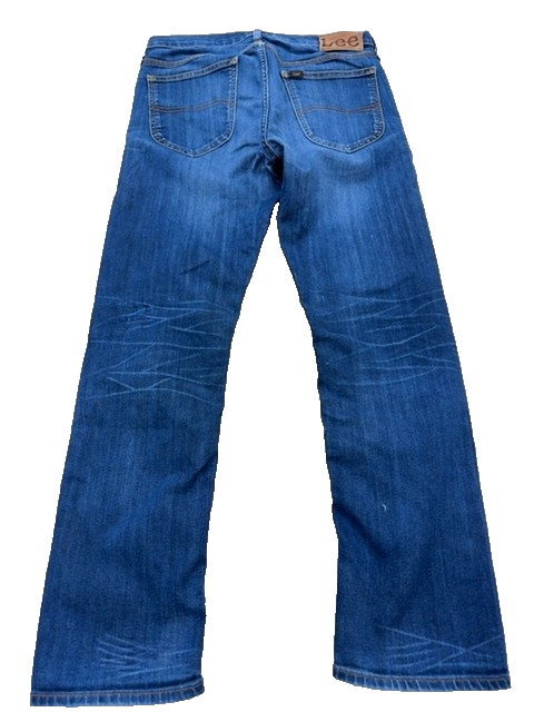 Lee Daren Regular Straight Jeans Men's 31x30 Mid Rise Blue Denim