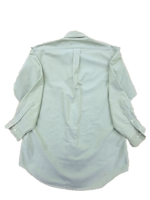 Vintage Polo RL Yarmouth Oxford Light Blue Dress Shirt 15.5x32/33