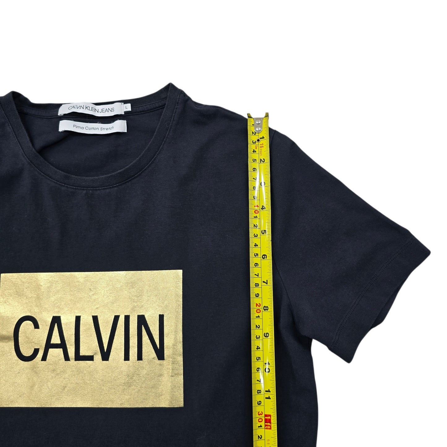 Calvin Klein Women Black T-Shirt size L product image 6