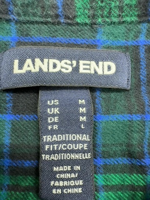 Lands' End Boys Green Shirt size M product image 3