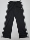 Adidas Youth Black Track Pants – Size S, Straight Leg