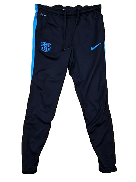 Nike Men's FC Barcelona Strike Dri-FIT Track Pants S Black/Royal Blue