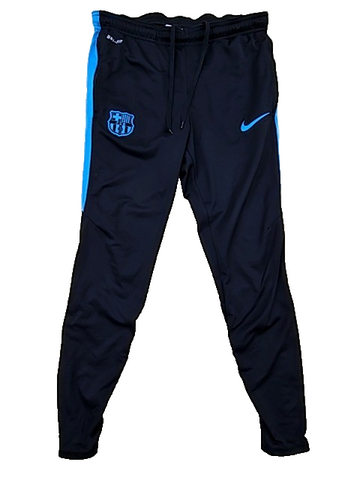 Nike Men's FC Barcelona Strike Dri-FIT Track Pants S Black/Royal Blue