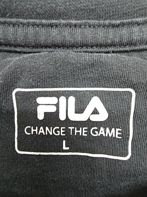 Fila Men Black T-Shirt size L product image 6