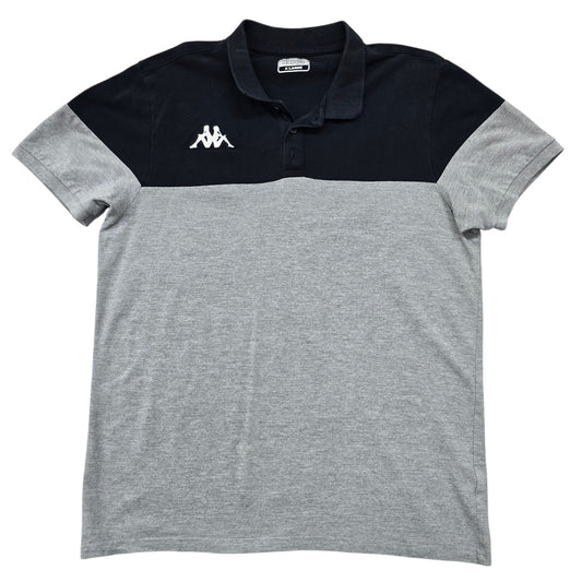 Kappa Men's Multicolor Polo Shirt – Size XL, Colorblock – Ref 474D9