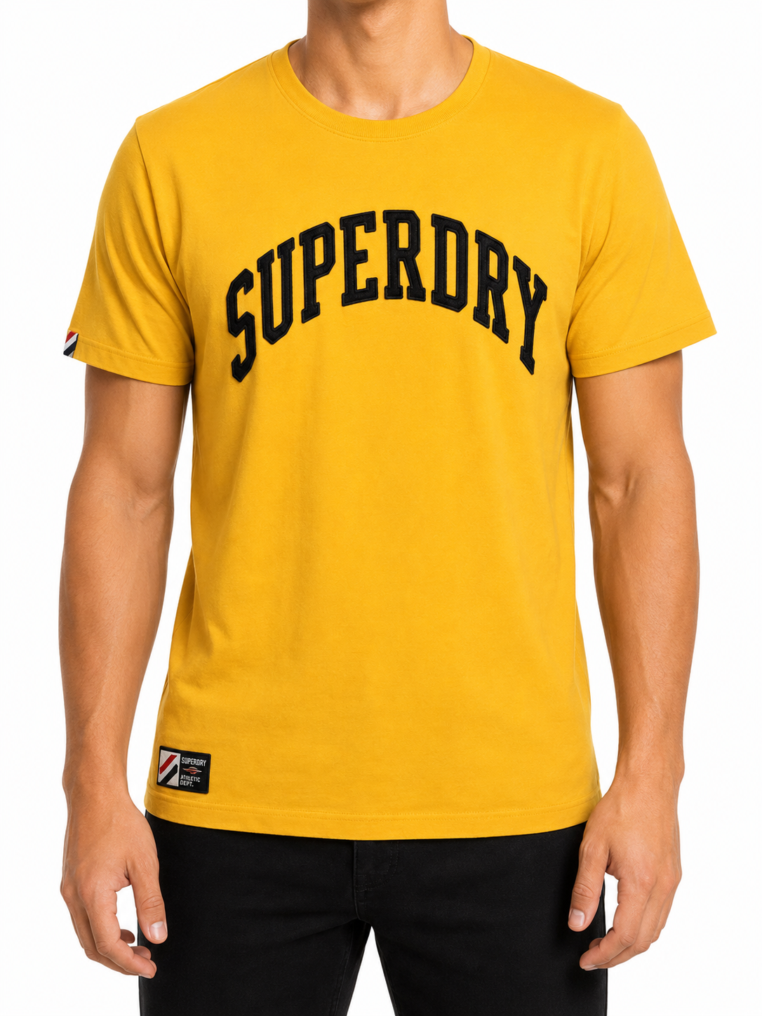 Superdry Men Yellow T-Shirt size M product image 1