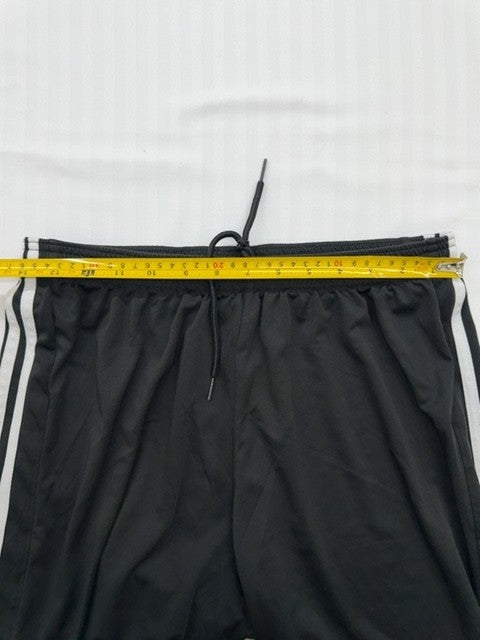 Adidas Men's Black 3-Stripes Athletic Shorts Size M