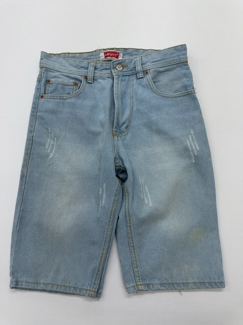 Levi's Men's Blue Shorts – Size W30, Distressed