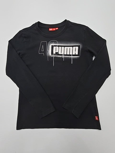 Puma Boys Black T-Shirt size S product image 3