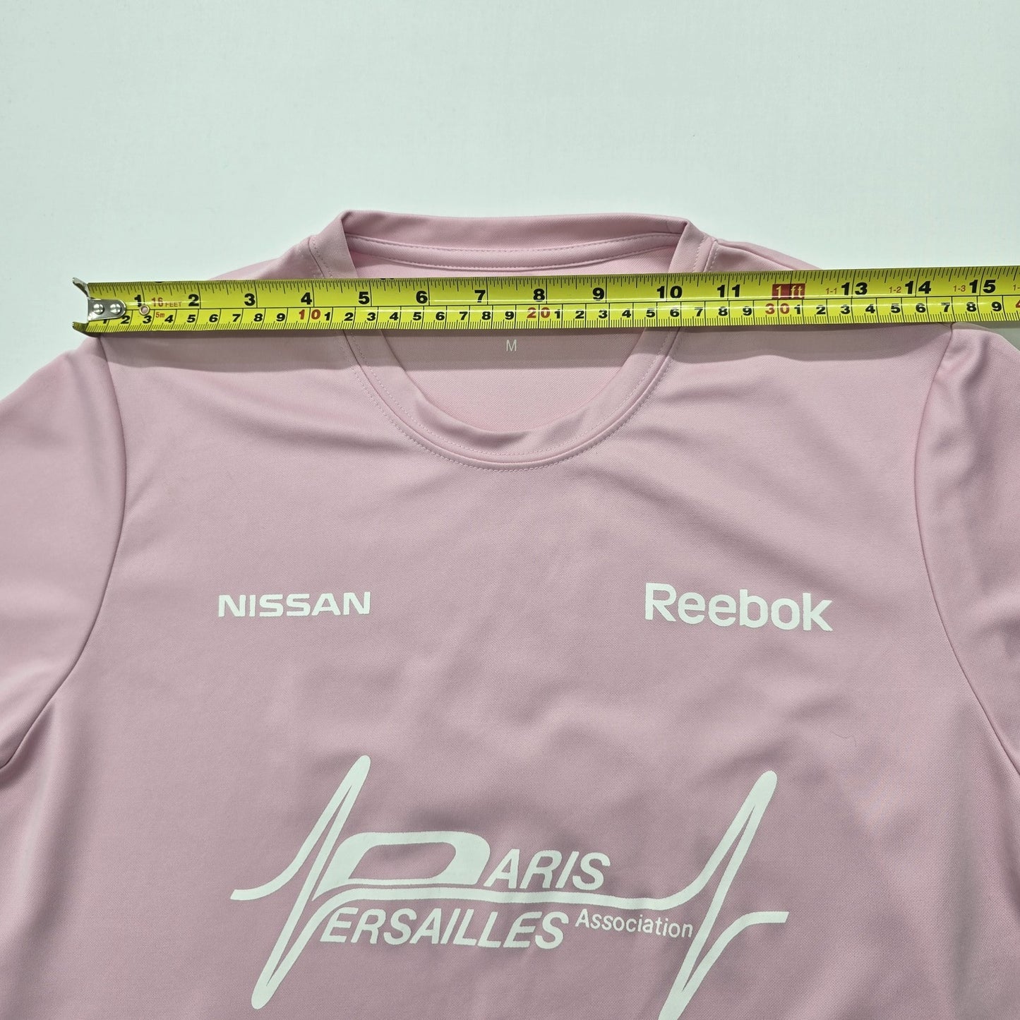 Reebok Unisex Pink Breast Cancer Awareness T-Shirt Size M PlayDry Logo