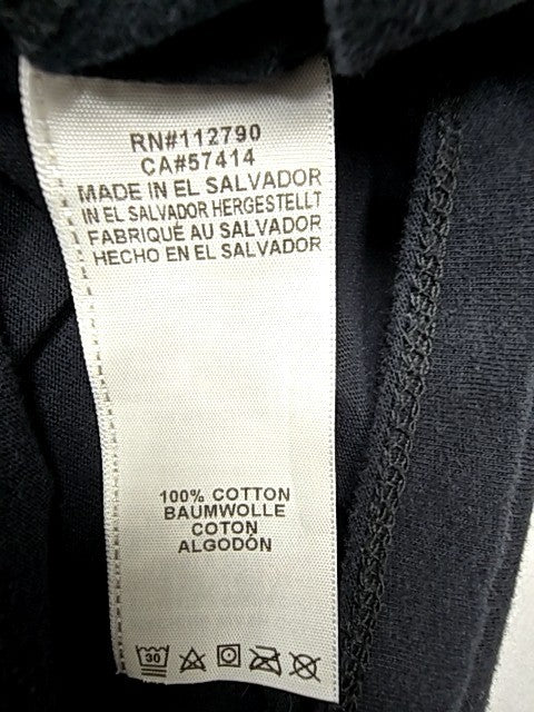 True Religion Men's Black Graphic Print Cotton T-Shirt Size L