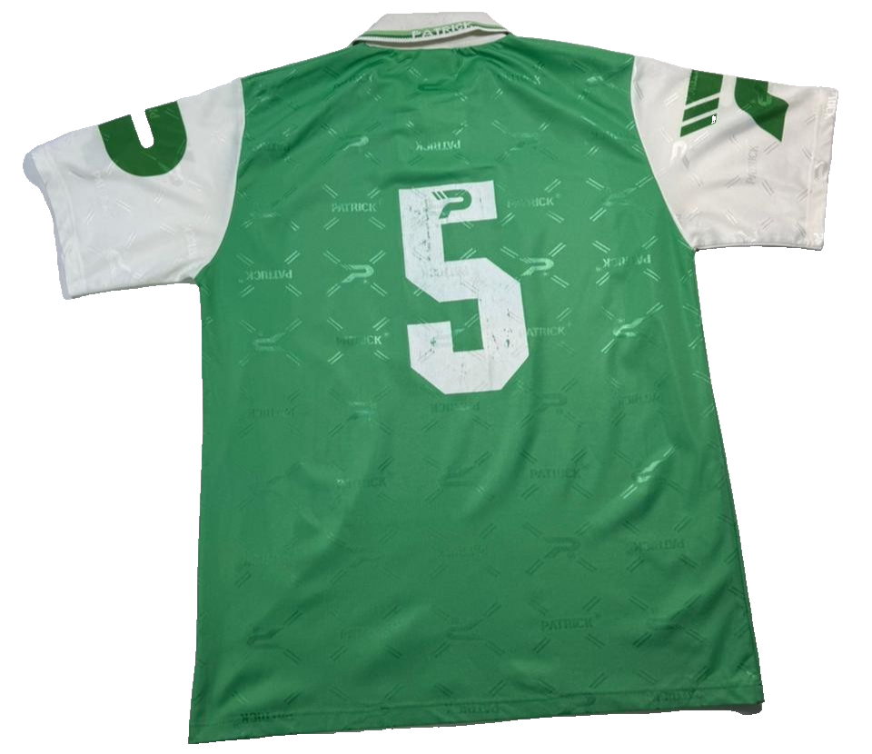 Green And White Patrick Football Jersey - Size XL