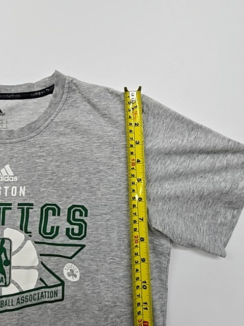 Adidas Unisex Boston Celtics Gray Basketball T-Shirt Women's S