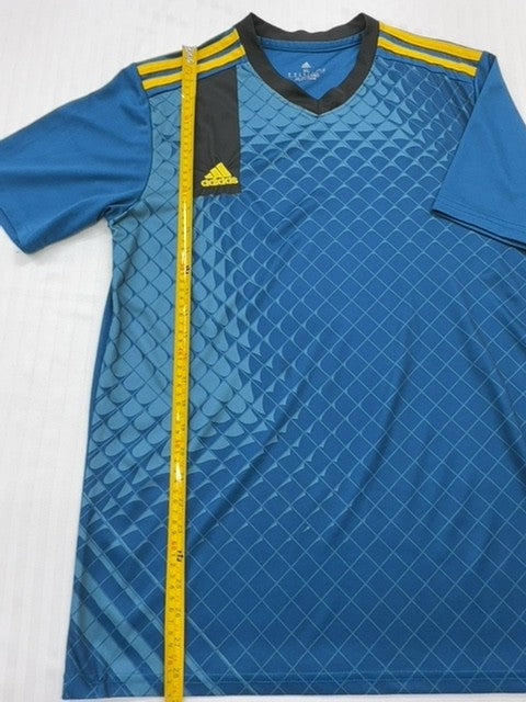Adidas Men's End Plastic Waste Blue Jersey XL NWT