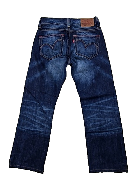 Levi's Men's Dark Blue Slim Straight 523 Jeans 32x32